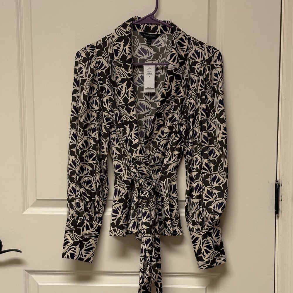Women's wrap around blouse